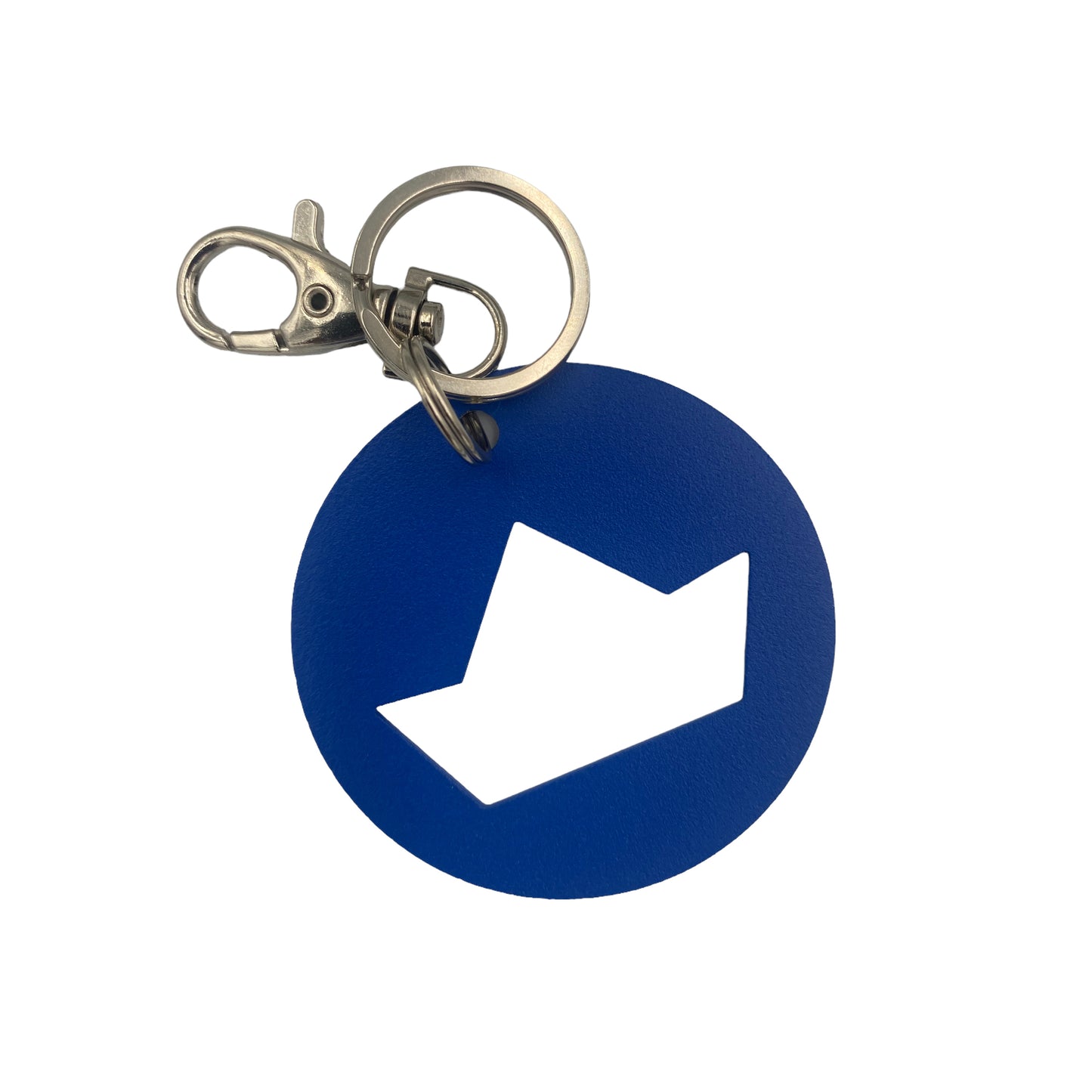 Boat Round Keychain