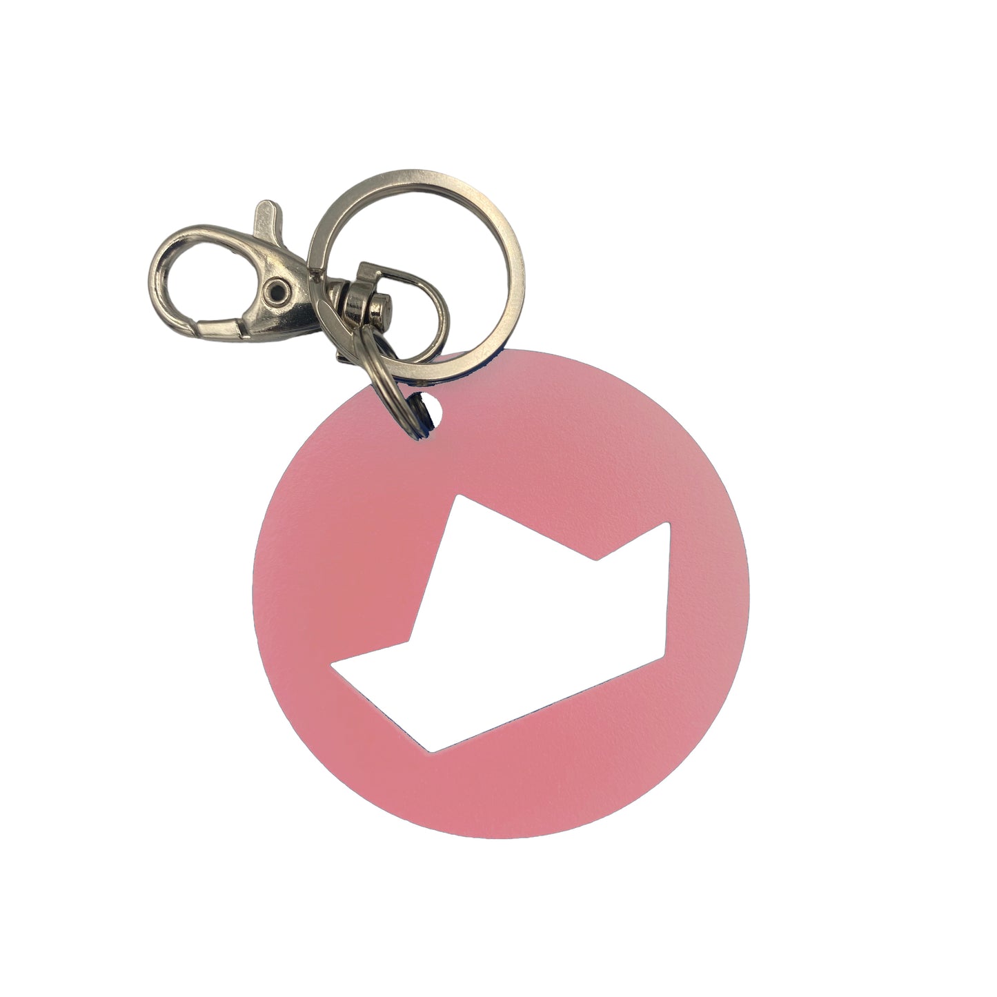 Boat Round Keychain